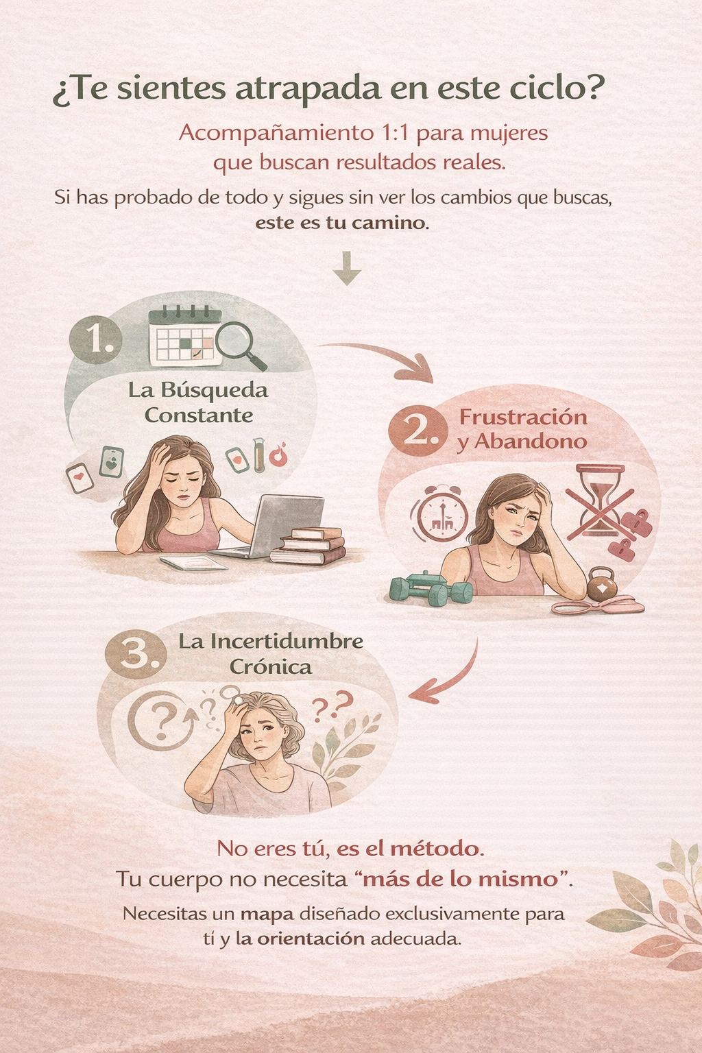 Ciclo de frustración y hormonas
