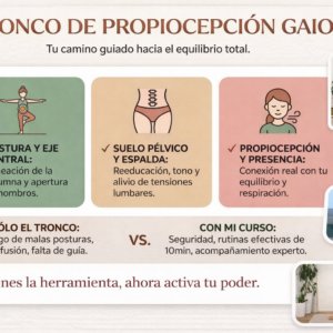Curso Online de Propiocepción con Tronco Gaio